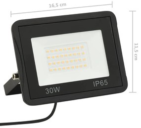 Proiector cu LED, 30 W, alb rece Alb rece, 30 w, 1, 30 w