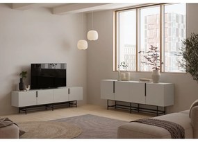 Comodă TV crem 200x54,5 cm Eldia – Marckeric