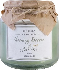 Lumânare parfumată din ceară de soia, 420 g, 40 ore , „Morning Breeze"