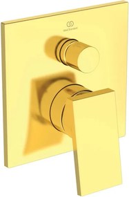 Baterie cada - dus incastrata Ideal Standard Atelier Extra auriu periat fara corp ingropat