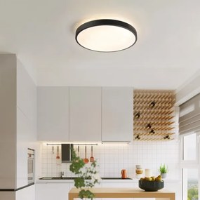 Brilagi - Lampă LED reglabilă GLASS POOL DOUBLE LED/48W/230V 40 cm neagră + telecomandă