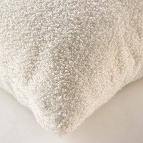 Pernă decorativă din material bouclé 45x45 cm Wooly – douceur d'intérieur