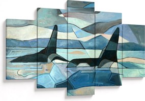 Tablou - Balene (150x105 cm)