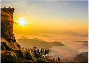 Tablou - Ceața de dimineață în vale (70x50 cm)