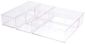 Organizer pentru cosmetice, accesorii, bijuterii - 6 compartimente