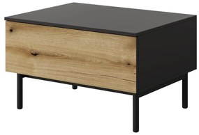 Măsuță cafea Lenge (negru + stejar coast evoke). 1097470