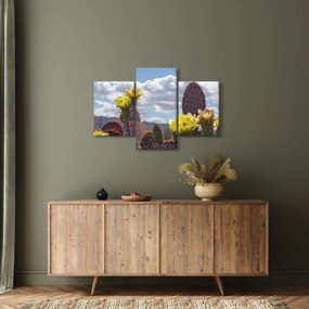 Tablou cu floarea de cactus Opunție (90x60 cm)