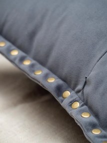 Perna decorativa, din stofa, Stud 45x45cm