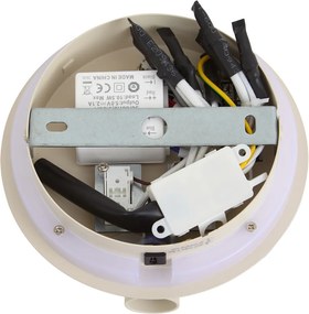 Lampă de perete modernă bej, inclusiv LED cu USB-C - Croft