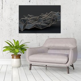 Tablou abstracției (90x60 cm)