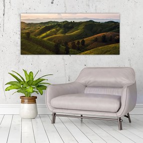 Tablou - Priveliște spre dealurile din Thailanda (120x50 cm), în 40 de alte dimensiuni noi