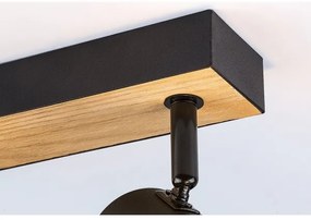 Spot METTA 2xE14/40W/230V stejar Rabalux 71152