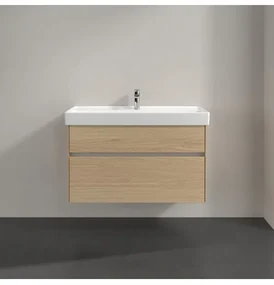 Dulap baza suspendat, Villeroy&amp;Boch Collaro, 95.4x54.6x44.4cm, iluminare ambientala, C011L0