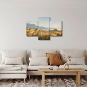 Tablou - Alexandre Calame, Swiss Landscape, reproducere (90x60 cm)