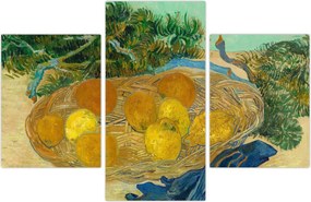 Tablou - Vincent van Gogh, Still Life of  Oranges and Lemons with  Blue Gloves, reproducere (90x60 cm)