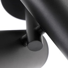 Spotlight inteligent negru cu 2 lumini incluzând Wifi GU10 - Scopio Honey