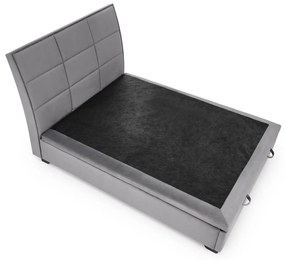 Pat tapitat Continental 2 velvet gri – 160 x 200 cm