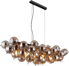 Globo 15633H1S - Lustra suspendată pe cablu UDO 6xE14/25W/230V negru