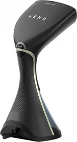 La mâna a doua: Aparat de calcat cu aburi AENO AGS0003, 1500 W, 0.250 L, 3 trepte, Inaclzire rapida, 180C, Negru