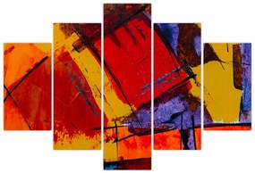 Tablou cu abstracție (150x105 cm)