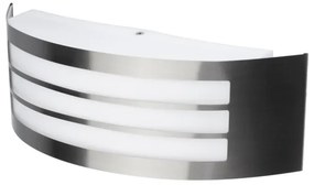 Aplică de exterior 1xE27/14W/230V IP44 crom mat
