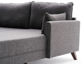 Canapea extensibilă Bellina 1 (antracit) (D). 1063019