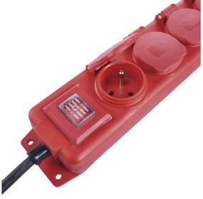 Prelungitor GUM 4P 3m IP44