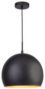 Lustra / Pendul design modern Domas negru 30cm