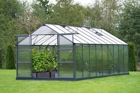 Sera din aluminiu Azalia 2,5 x 5,5 m CoverTech antracit