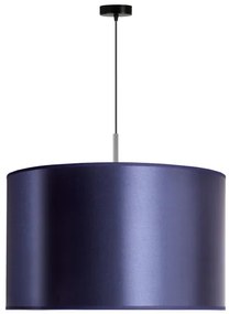 Duolla - Lustră pe cablu CANNES 1xE27/15W/230V d. 50 cm albastră/argintie