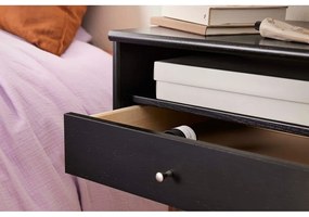 Noptieră de perete neagră Mistral - Hammel Furniture