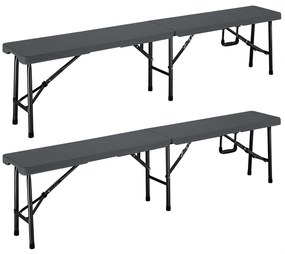 Deuba Set de bere 183 cm - antracit