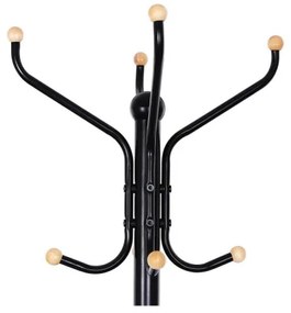 Cuier de podea LINEA, negru