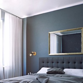 Aplica de perete design industrial Grendel negru