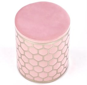 Taburet tapitat Aqua - Roz