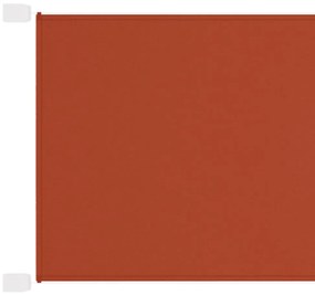 vidaXL Copertină verticală, teracotă, 60x1200 cm, țesătură Oxford