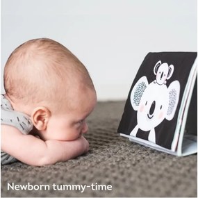 Carte textilă pentru copii cu oglindă koala Taf Toys