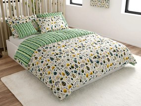 Lenjerie de pat policoton TREEVELLA POLY verde Dimensiune lenjerie de pat: 70 x 90 cm | 140 x 220 cm