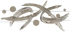 Decorațiune de perete din metal 121x52 cm Mondrian – Mauro Ferretti