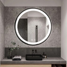 Oglinda LED 50 cm MMJ neagra