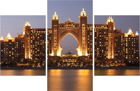 Tablou construcției în Dubai (90x60 cm)