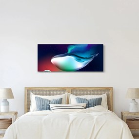 Tablou - Balena spațială (120x50 cm)
