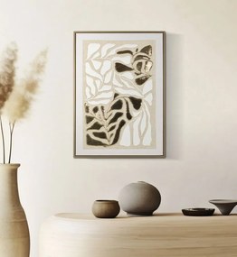 Mauro Ferretti Tablou ,,Goldy" Cu Ramă, Pictat Pe Panza -B- Cm 50X3X68 | Aosom Romania