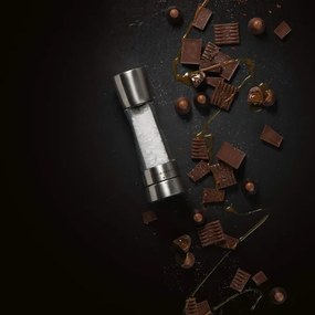 Cole&Mason DERWENT set 2 râșnițe sare și piper, 19 cm, crom lucios