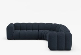 Coltar Lupine 5 locuri chenille Eden L280 cm