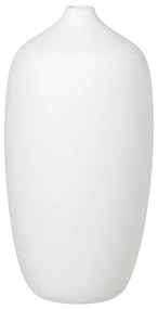 Vază din ceramică Blomus Ceola, înălțime 25 cm, alb
