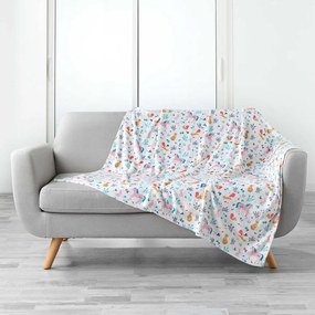 Pătură pentru copii din microflanel 125x150 cm Princesse Licorne – douceur d'intérieur