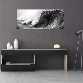 Tablou - Pictura valurilor (120x50 cm)