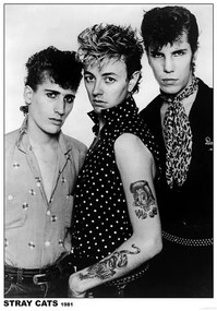 Poster Stray Cats - Group