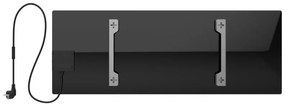 Resigilat: Convector electric AENO AGH0002S, 700W, 30 m², Afisaj LED, Aplicatie mobila, Ultra subtire, Wi-Fi, Negru